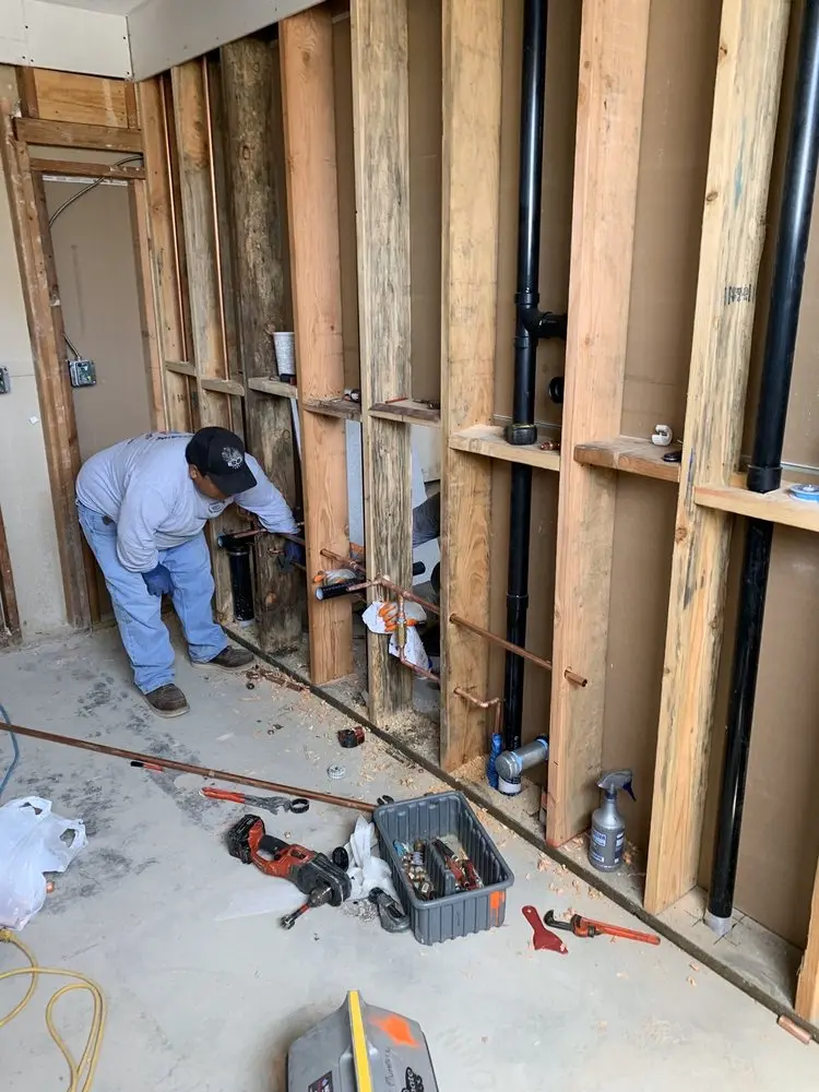Commercial rough-in plumbing for Gas Line Repair in Fort Wayne